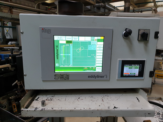eddyvisor, eddy current testing for crack detection, with test results in a workshop